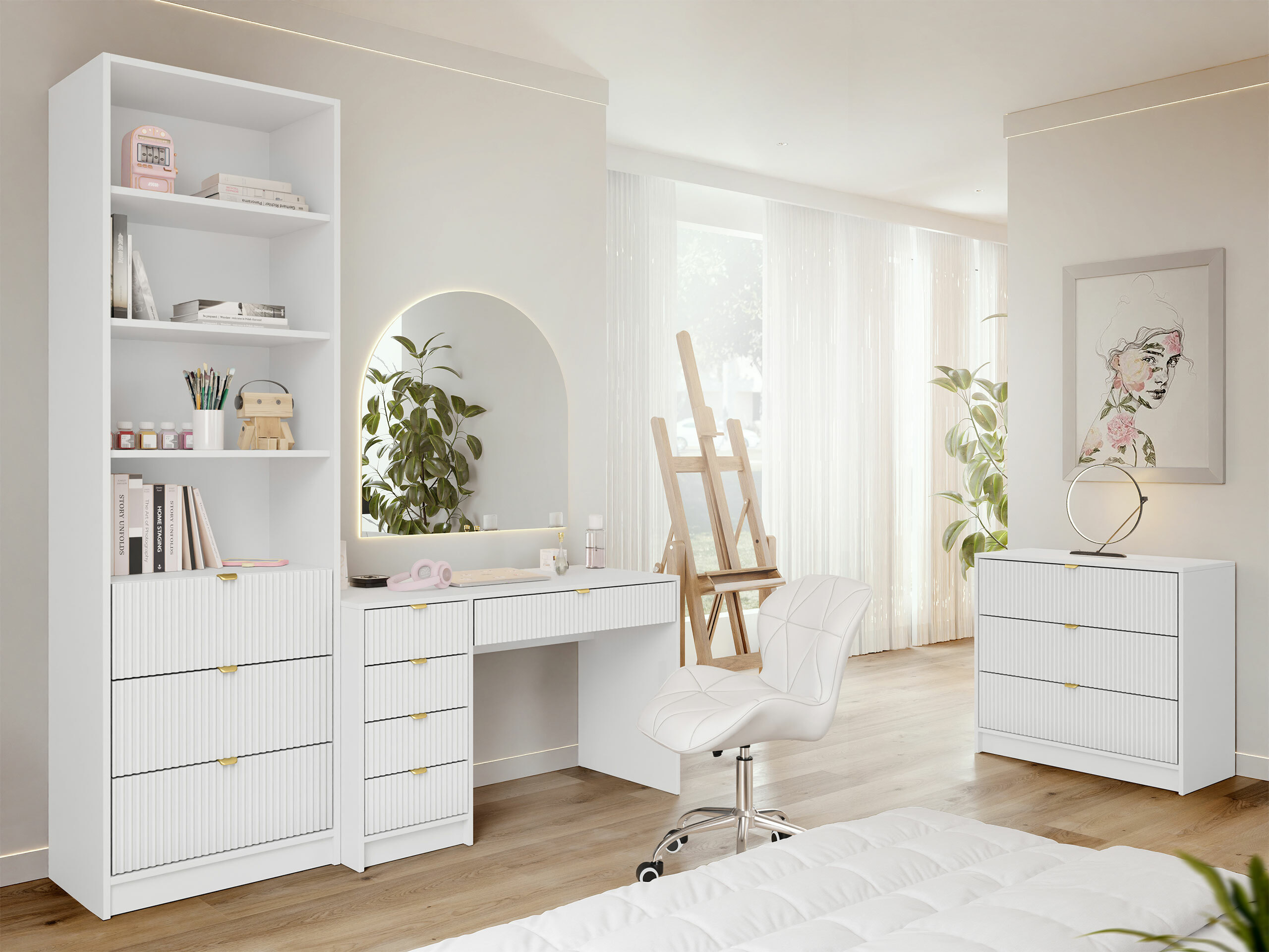 Huonekalukokoelma Comfivo Larmire