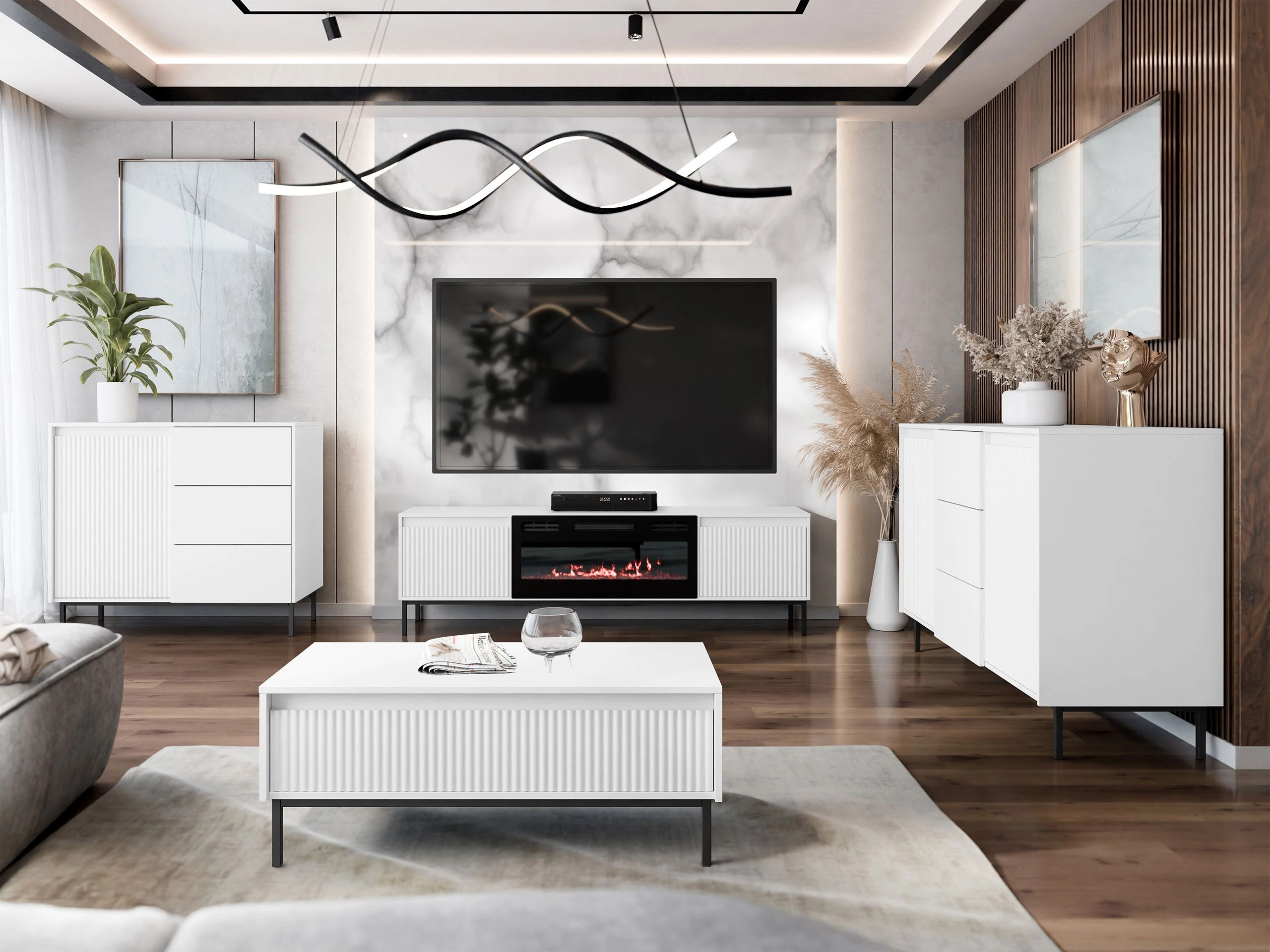 Huonekalukokoelma Comfivo Delruva