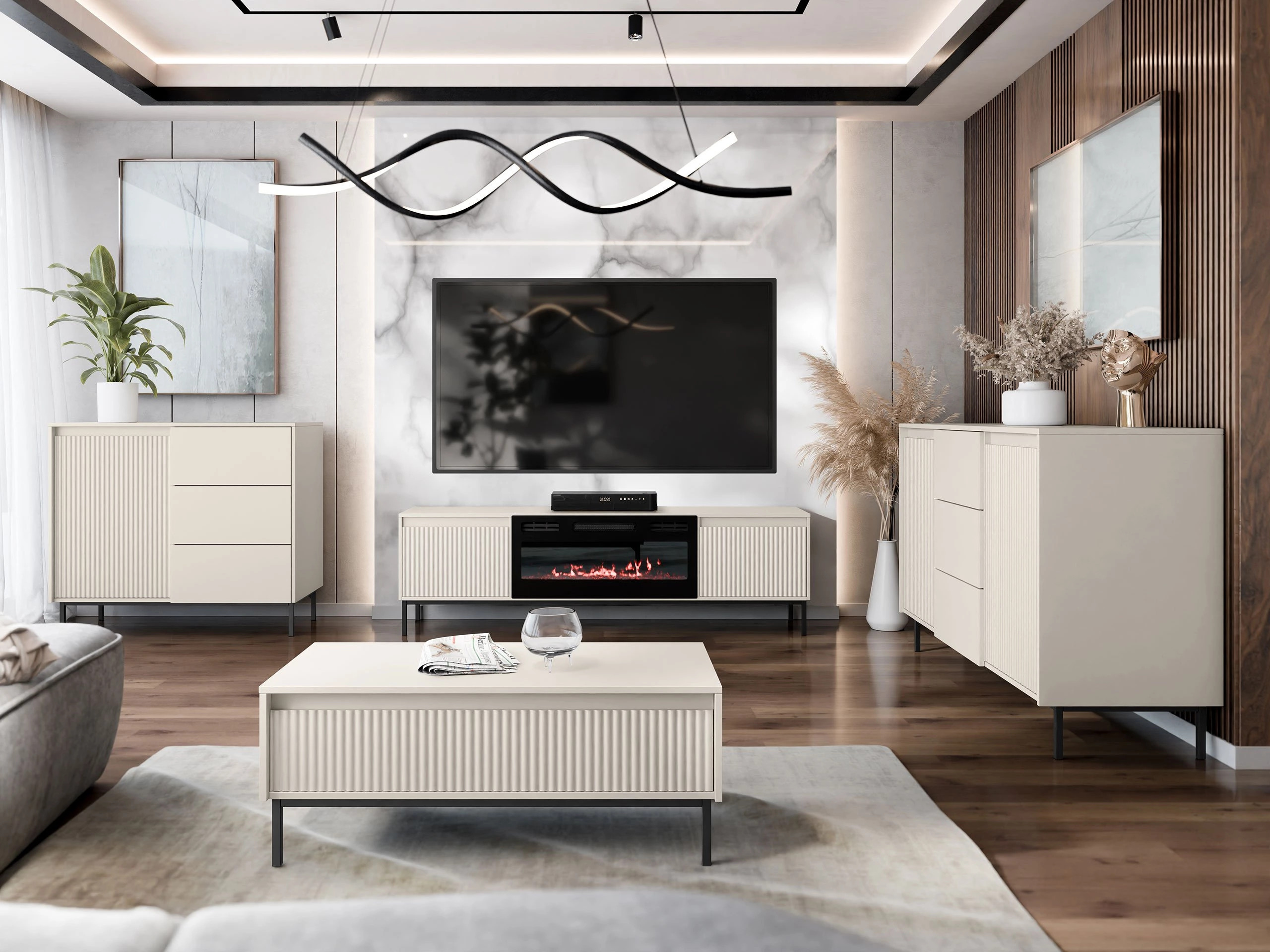 Huonekalukokoelma Comfivo Delruva