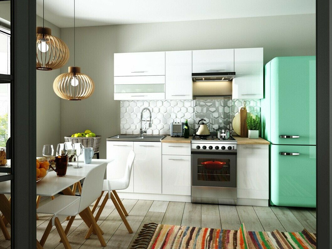 Keittiökokoelma Tiffa White