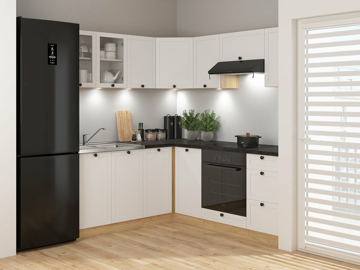 Keittiökokoelma Classic White Oak