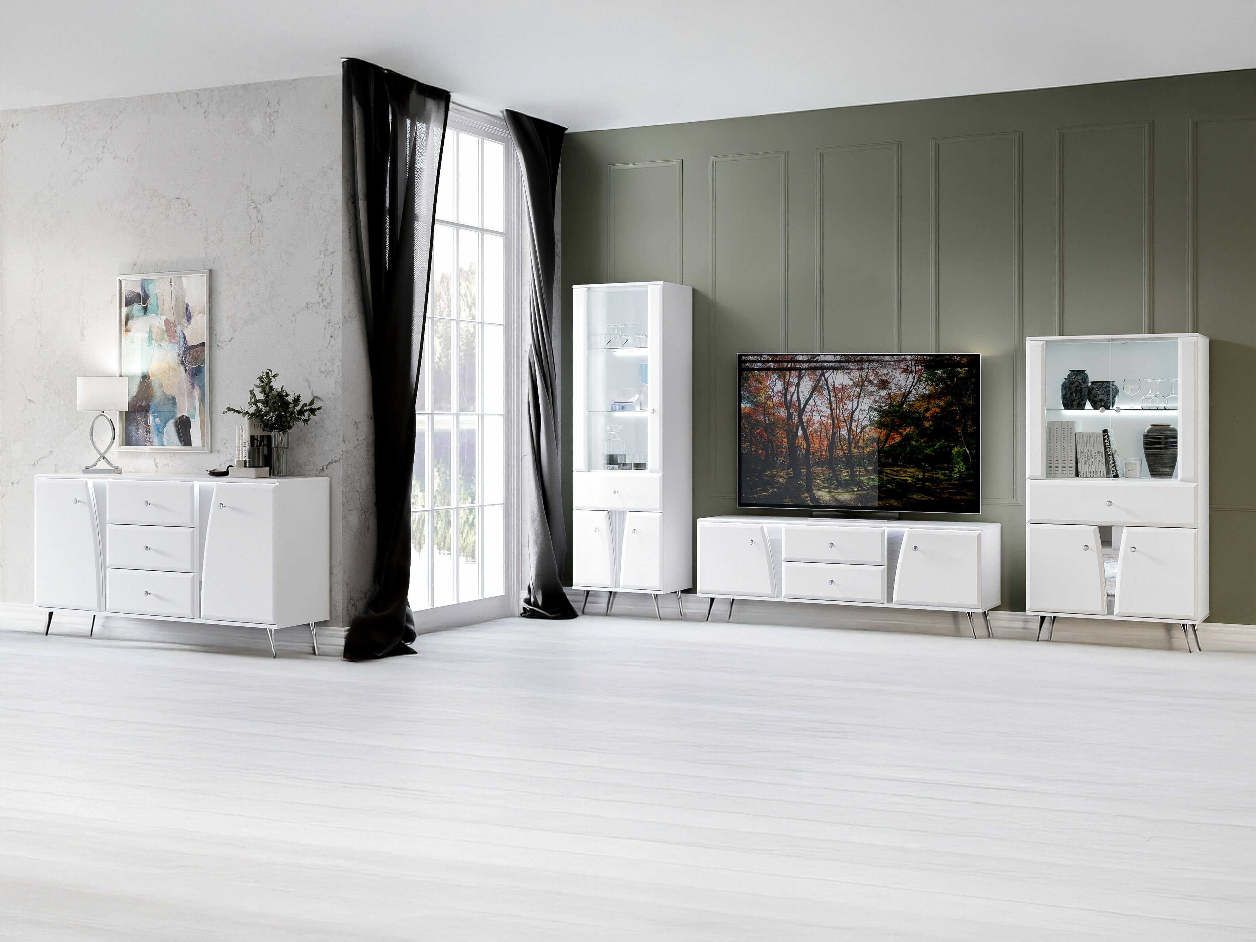 Huonekalukokoelma Romlori