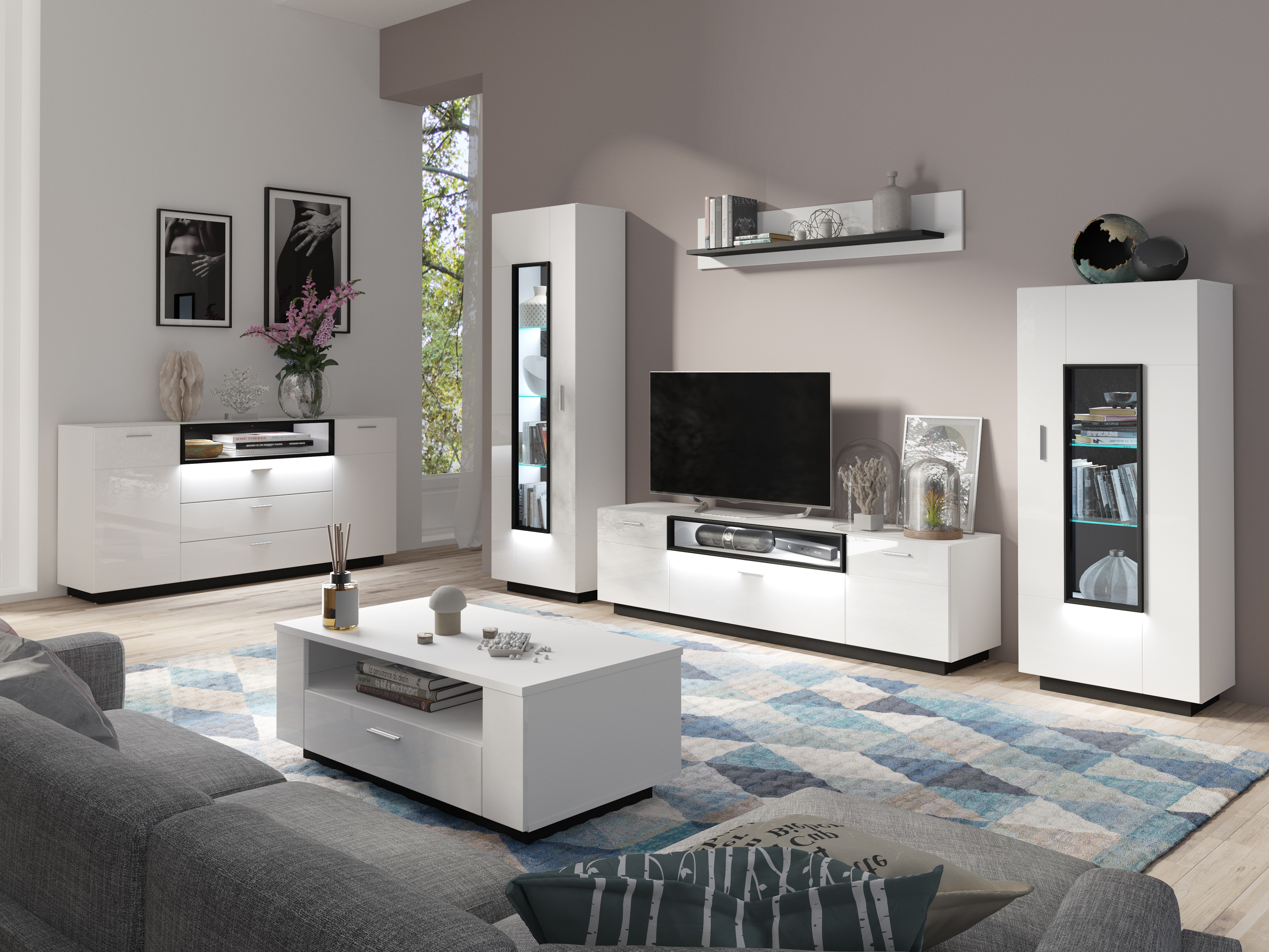 Huonekalukokoelma Evaralu