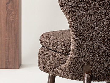 Teddykankaiset huonekalut