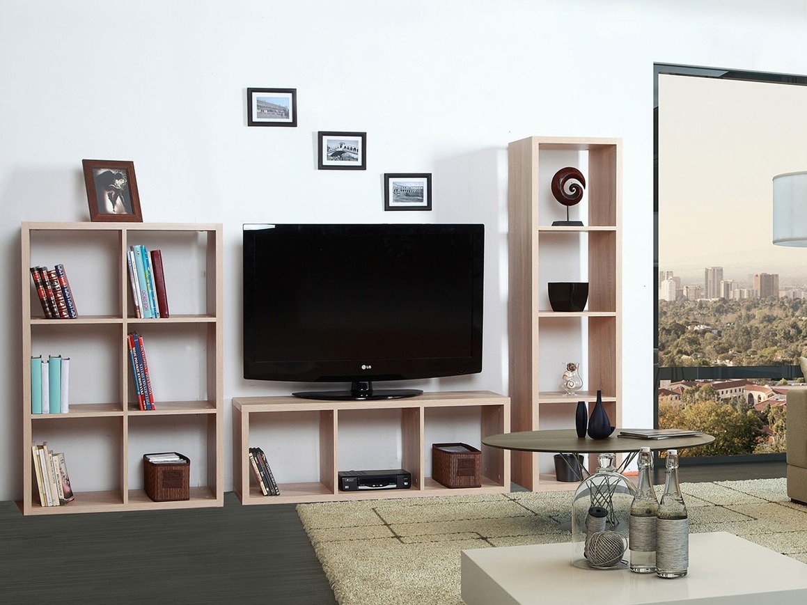 Olohuonesetti Levnova 106 (Sonoma-tammi)