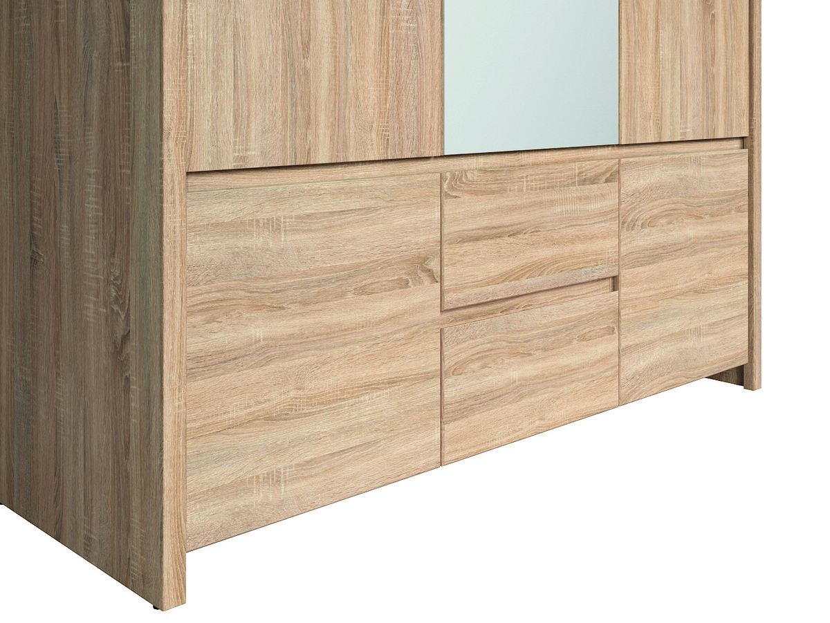 Vaatekaappi Nolroma 118 (Sonoma-tammi)