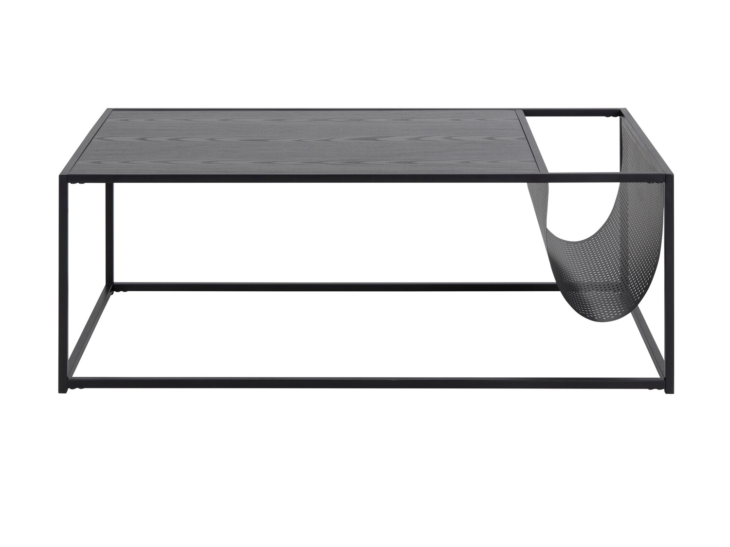 Sohvapöytä Norsica Sevferi 130 (Musta tuhka + Musta)