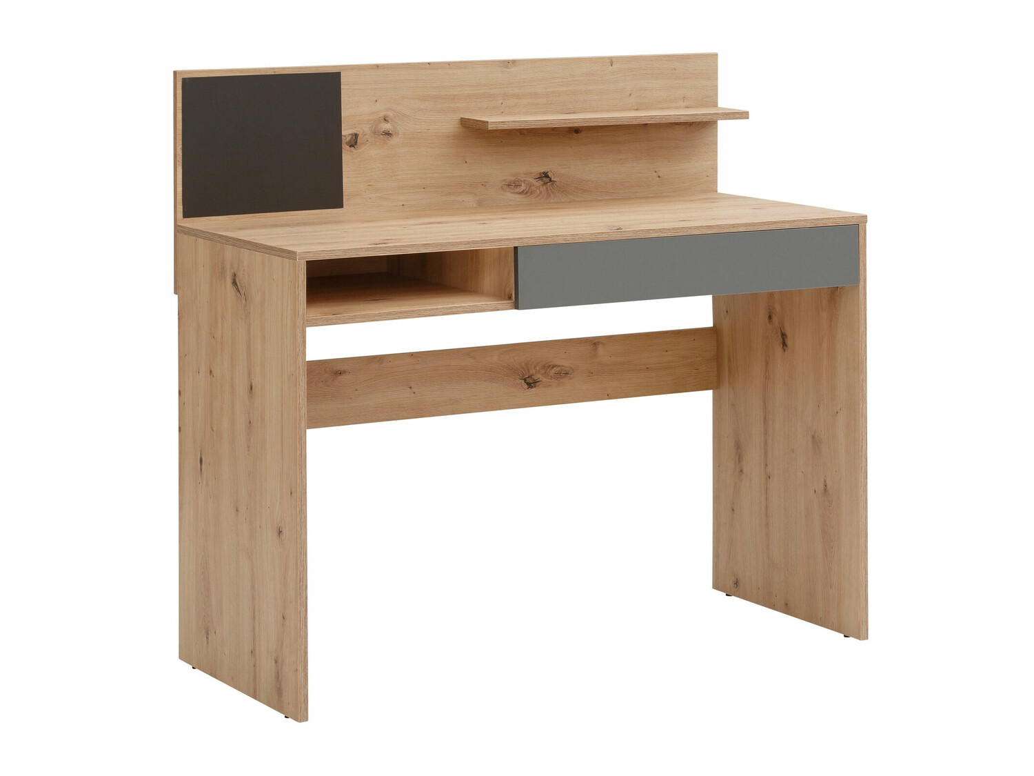 Työpöytä Denton 301 (Antrasiitti + Tammi)