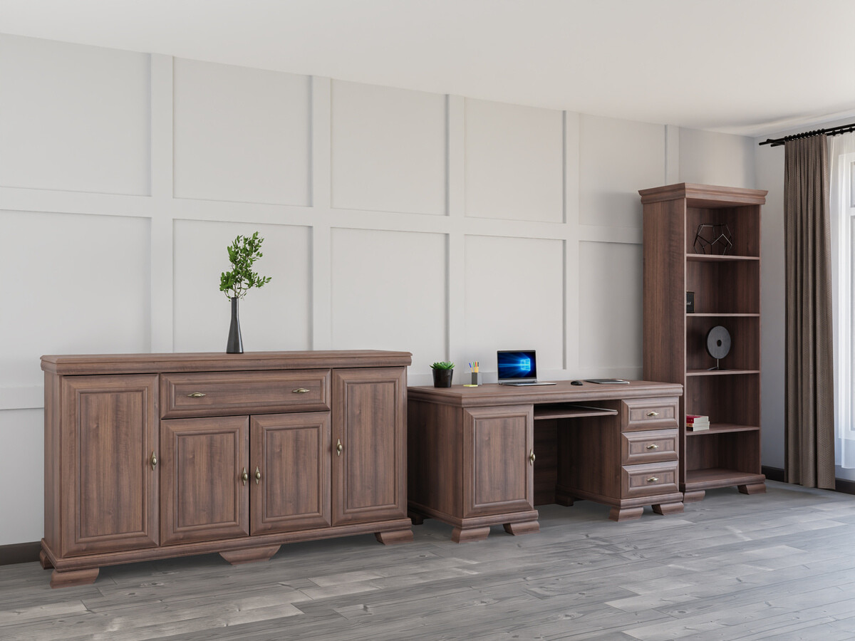 Kotitoimistosetti Salmeru 125 (Samoa King Pähkinä)