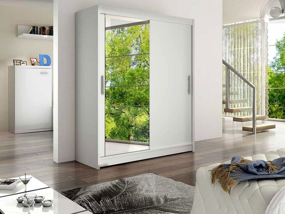 Vaatekaappi Closico Camera VI (Valkoinen)