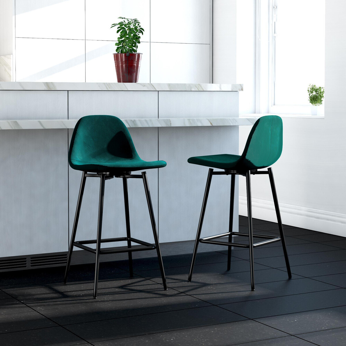 Baarituoli Tulsa 188 (Vihreä)