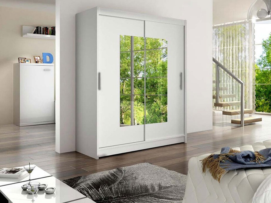 Vaatekaappi Closico 104 (Valkoinen)