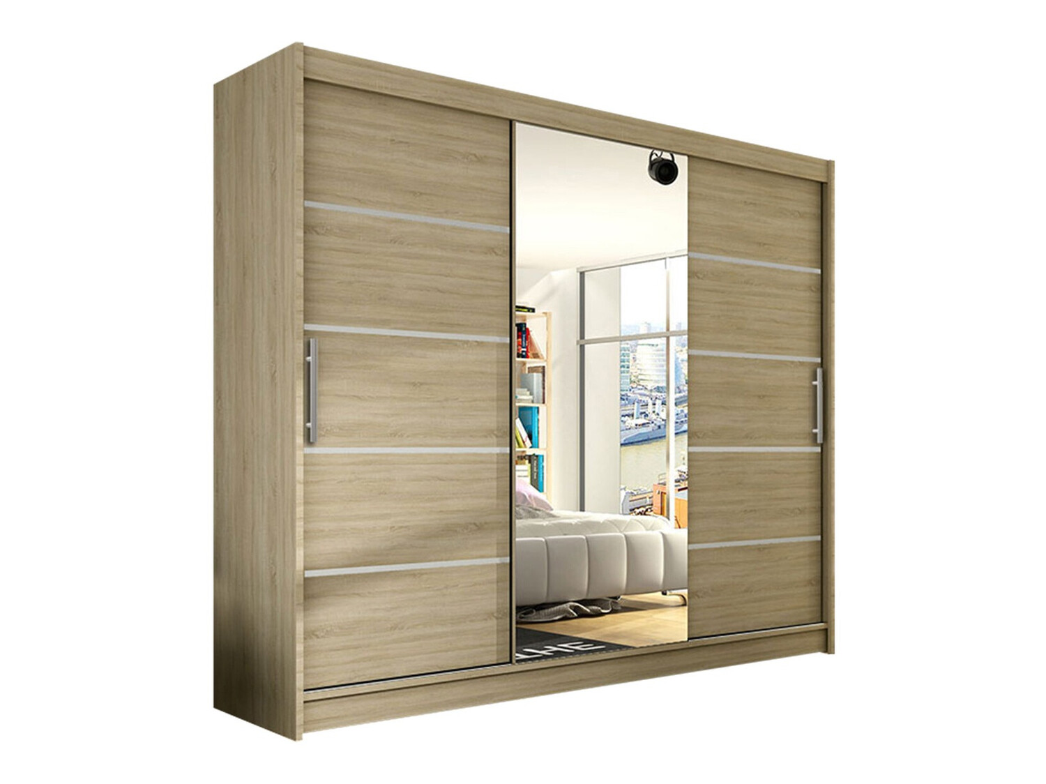 Vaatekaappi Closico Ordo VI (Sonoma-tammi)