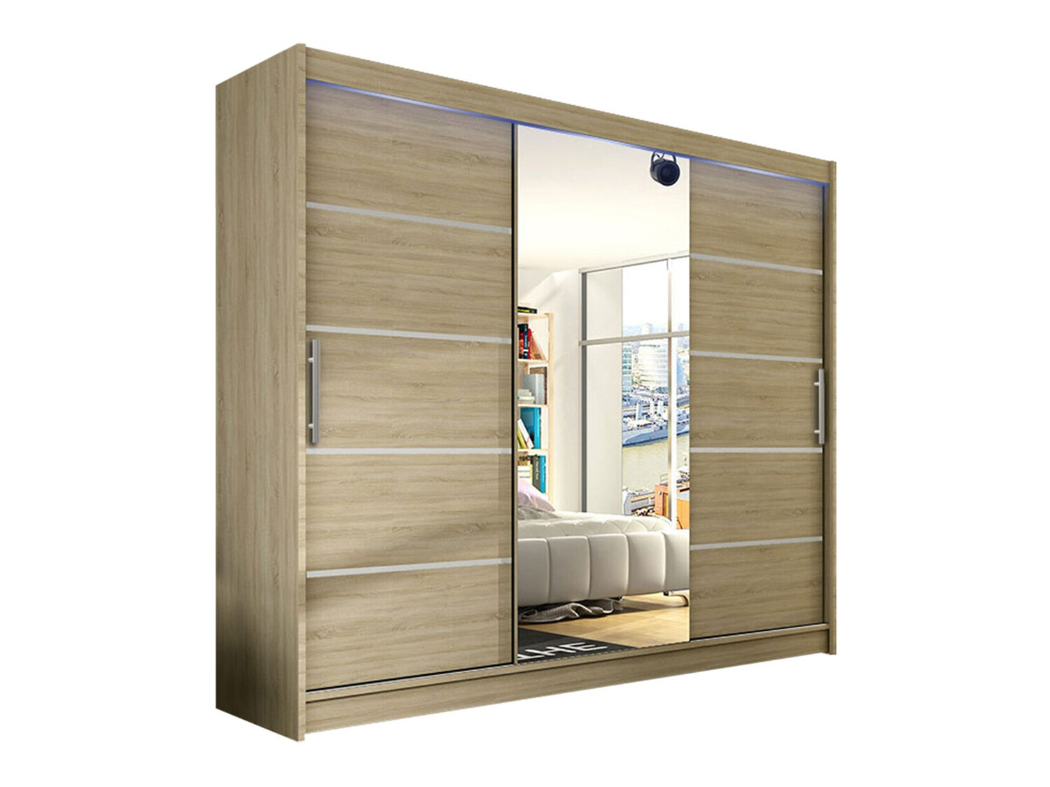 Vaatekaappi Closico Ordo VI (Sonoma-tammi)