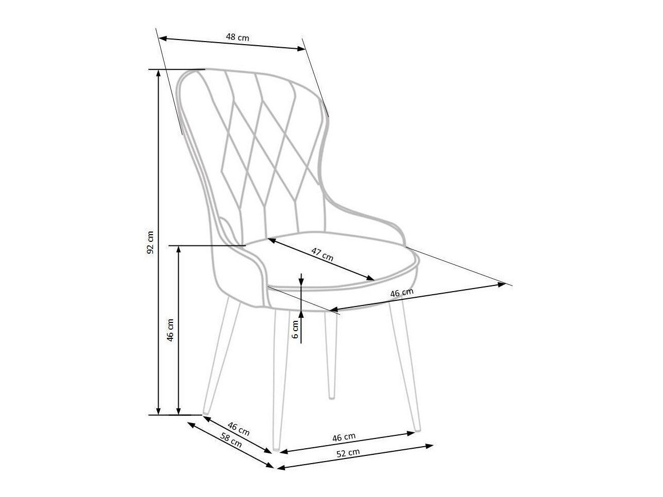 Tuoli Houston 734 (Bordeaux)