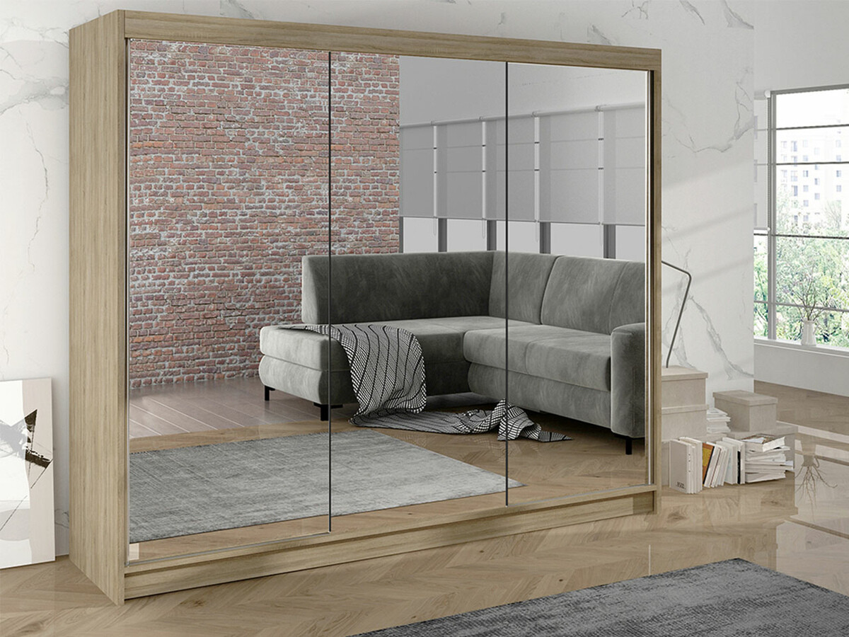 Vaatekaappi Closico 160 (Sonoma-tammi)