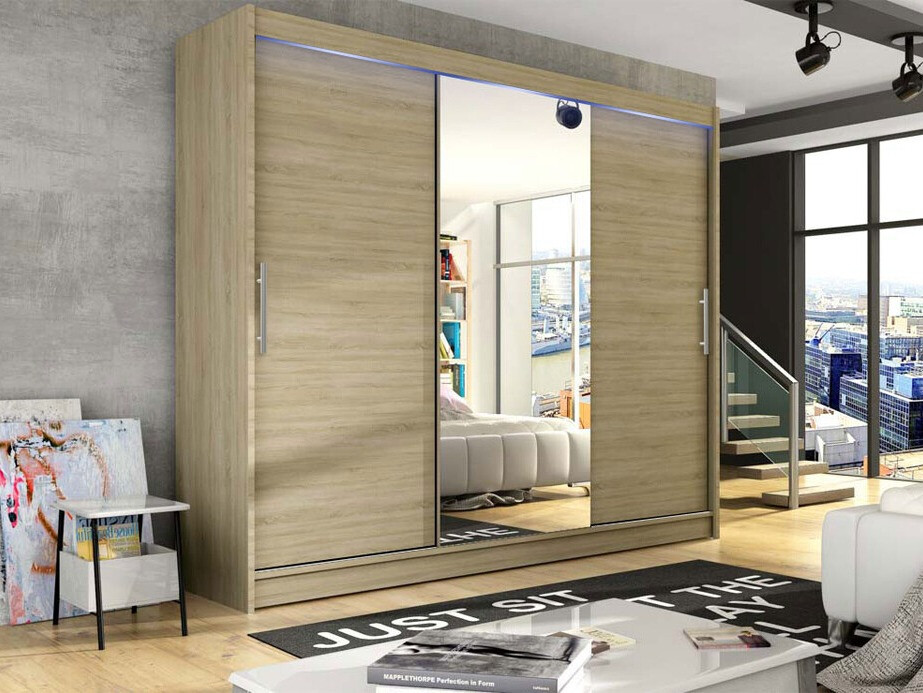 Vaatekaappi Closico Ordo I (Sonoma-tammi)