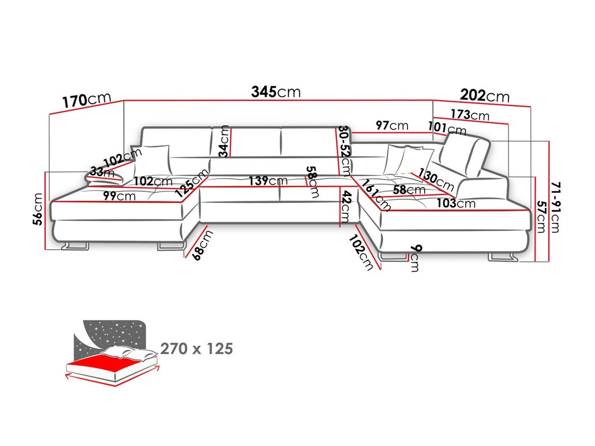 Kulmasohva Comfivo Ruta V (Venus Velvet 2911 + Kenia 796)