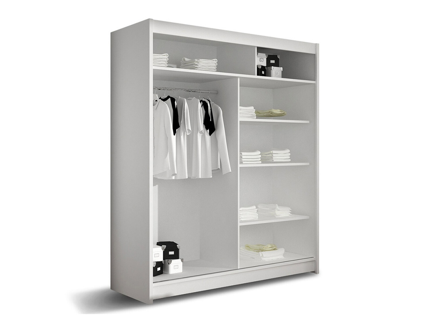 Vaatekaappi Closico 110 (Tryffeli tammi)