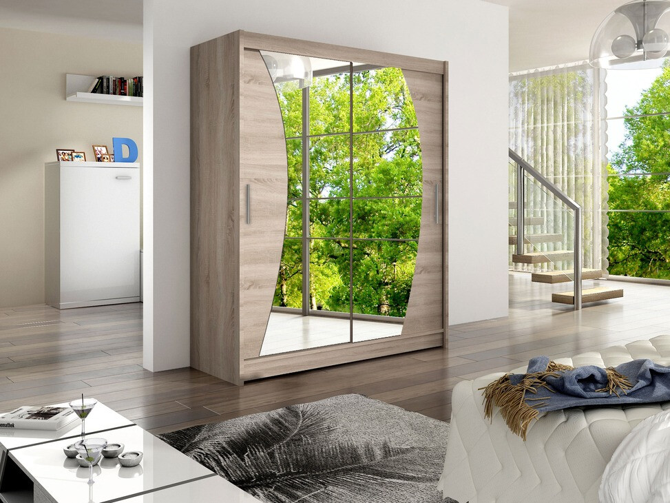 Vaatekaappi Closico Camera X (Tryffeli tammi)