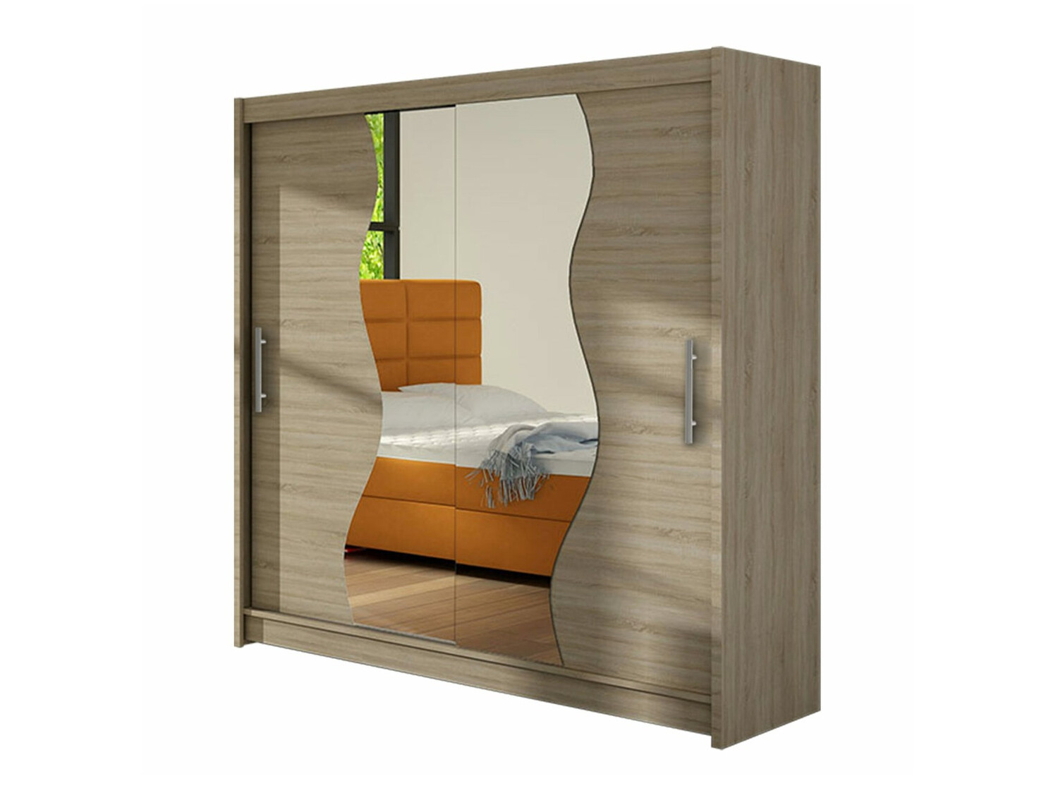 Vaatekaappi Closico Area (Sonoma-tammi)