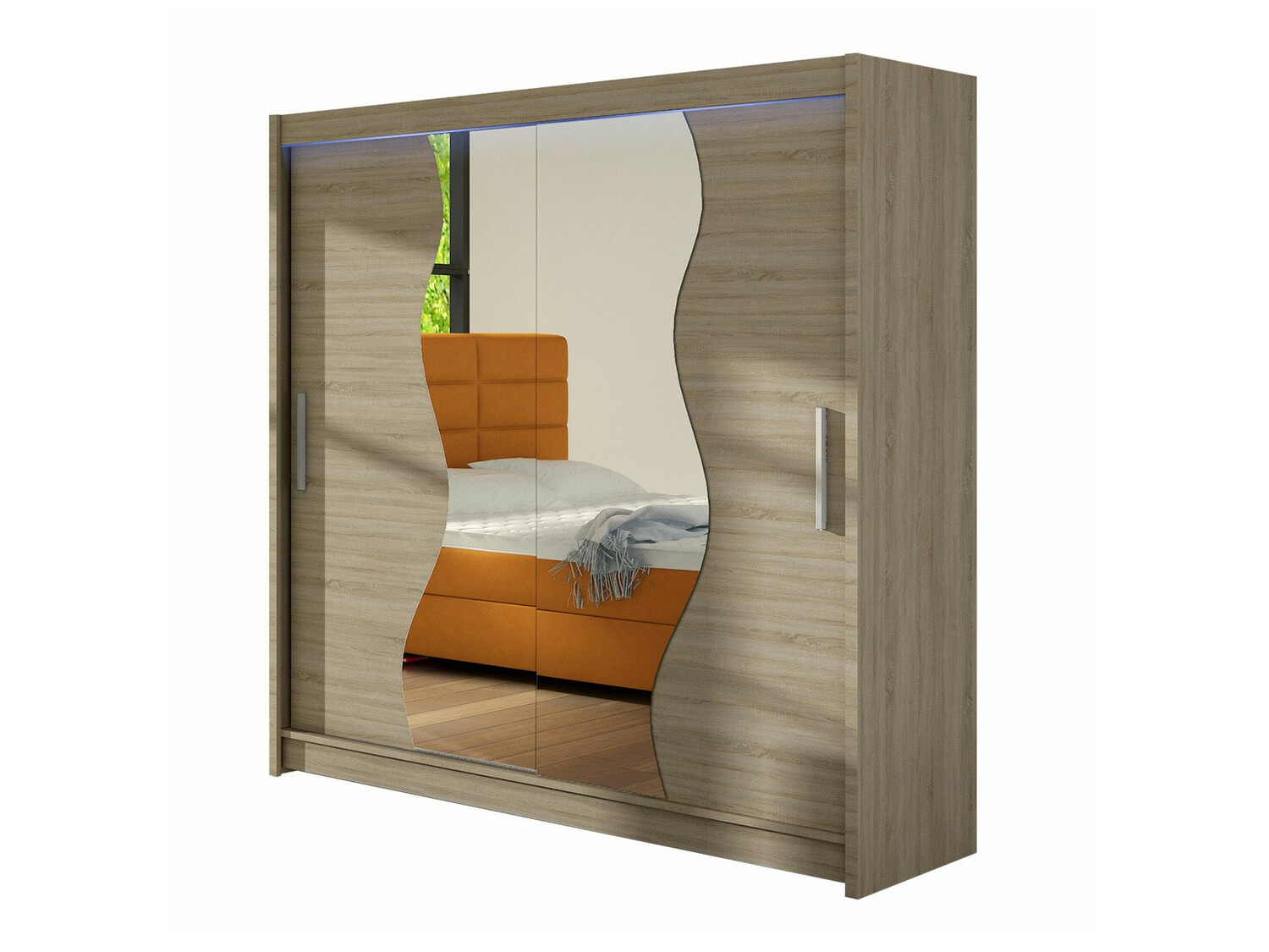 Vaatekaappi Closico Area (Sonoma-tammi)