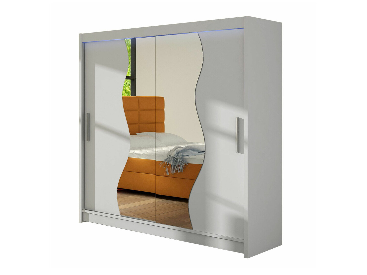 Vaatekaappi Closico Area (Valkoinen)