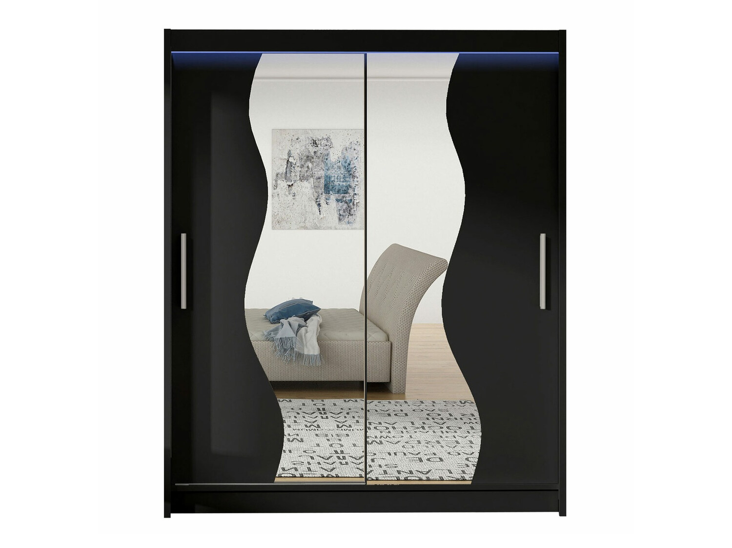 Vaatekaappi Closico Camera S (Musta)