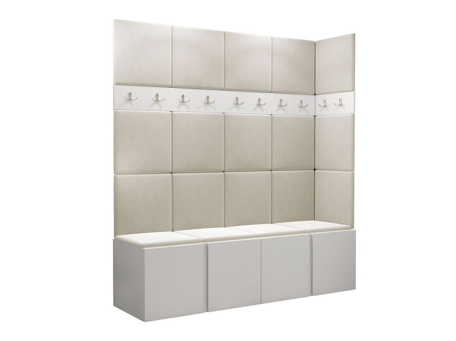 Eteissetti Pinis II (Valkoinen)