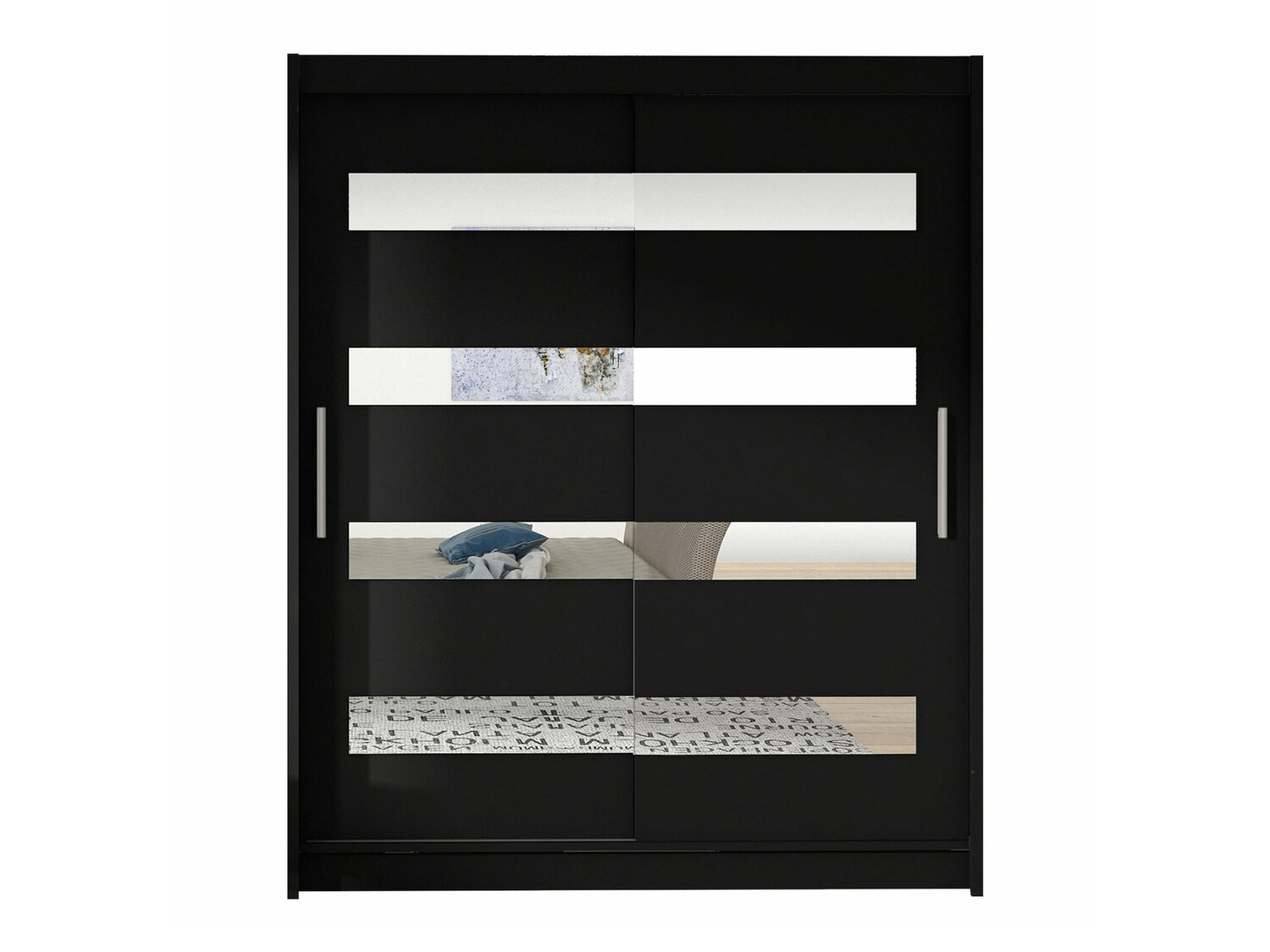 Vaatekaappi Closico Camera XIII (Musta)