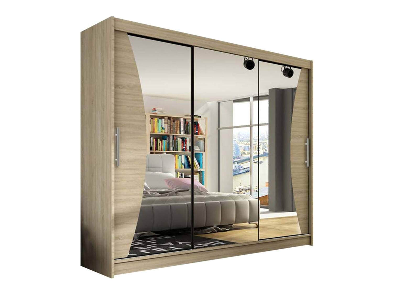 Vaatekaappi Closico Ordo IV (Sonoma-tammi)