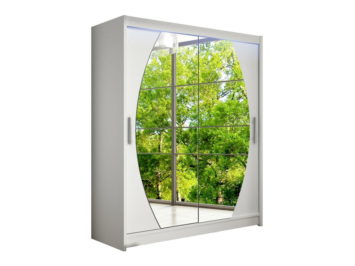 Vaatekaappi Closico Camera VIII (Valkoinen)