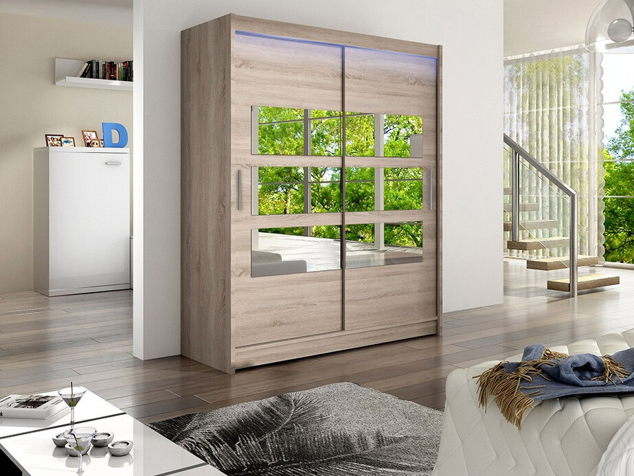 Vaatekaappi Closico Camera VII (Tryffeli tammi)