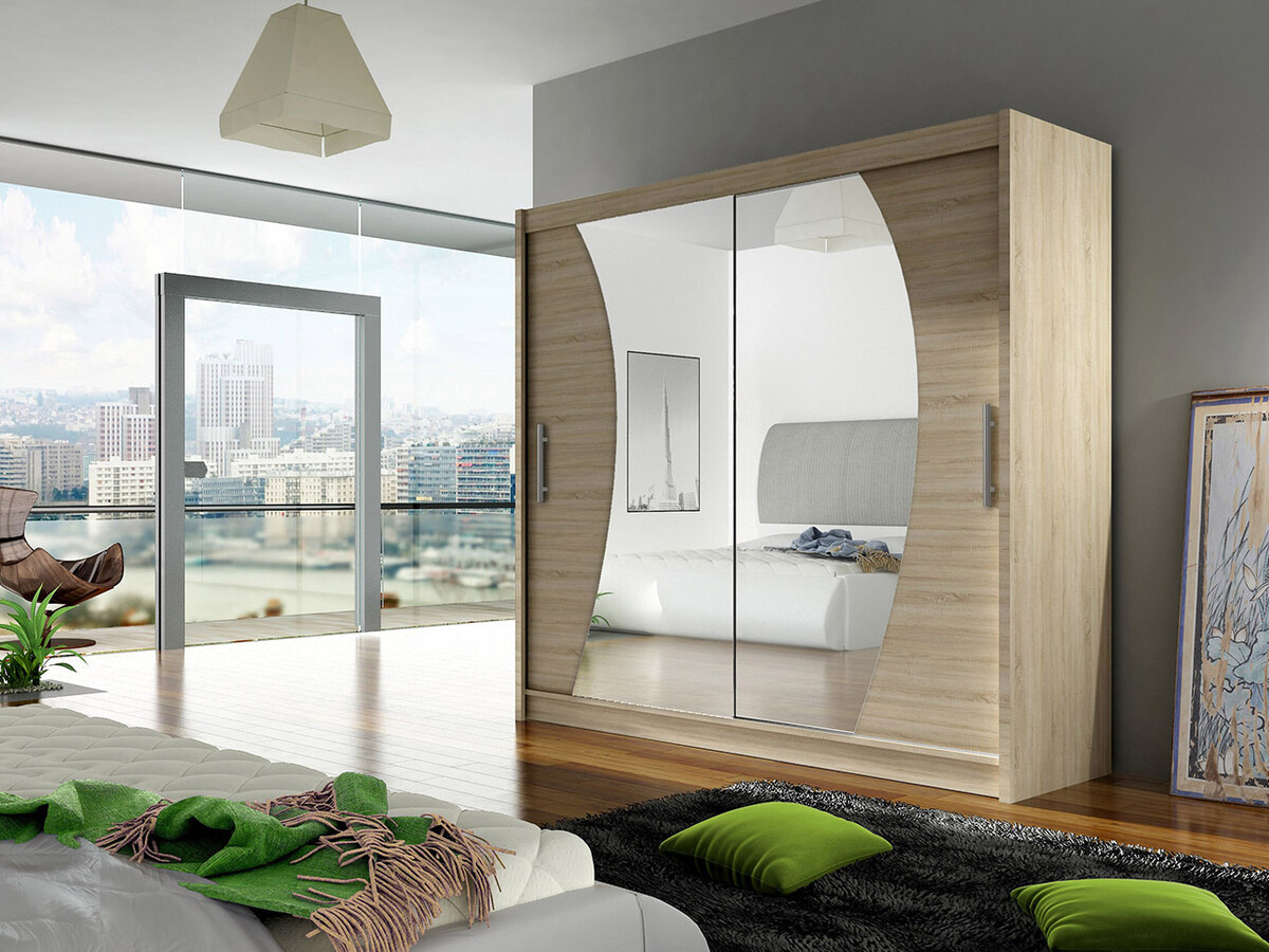 Vaatekaappi Closico 115 (Sonoma-tammi)