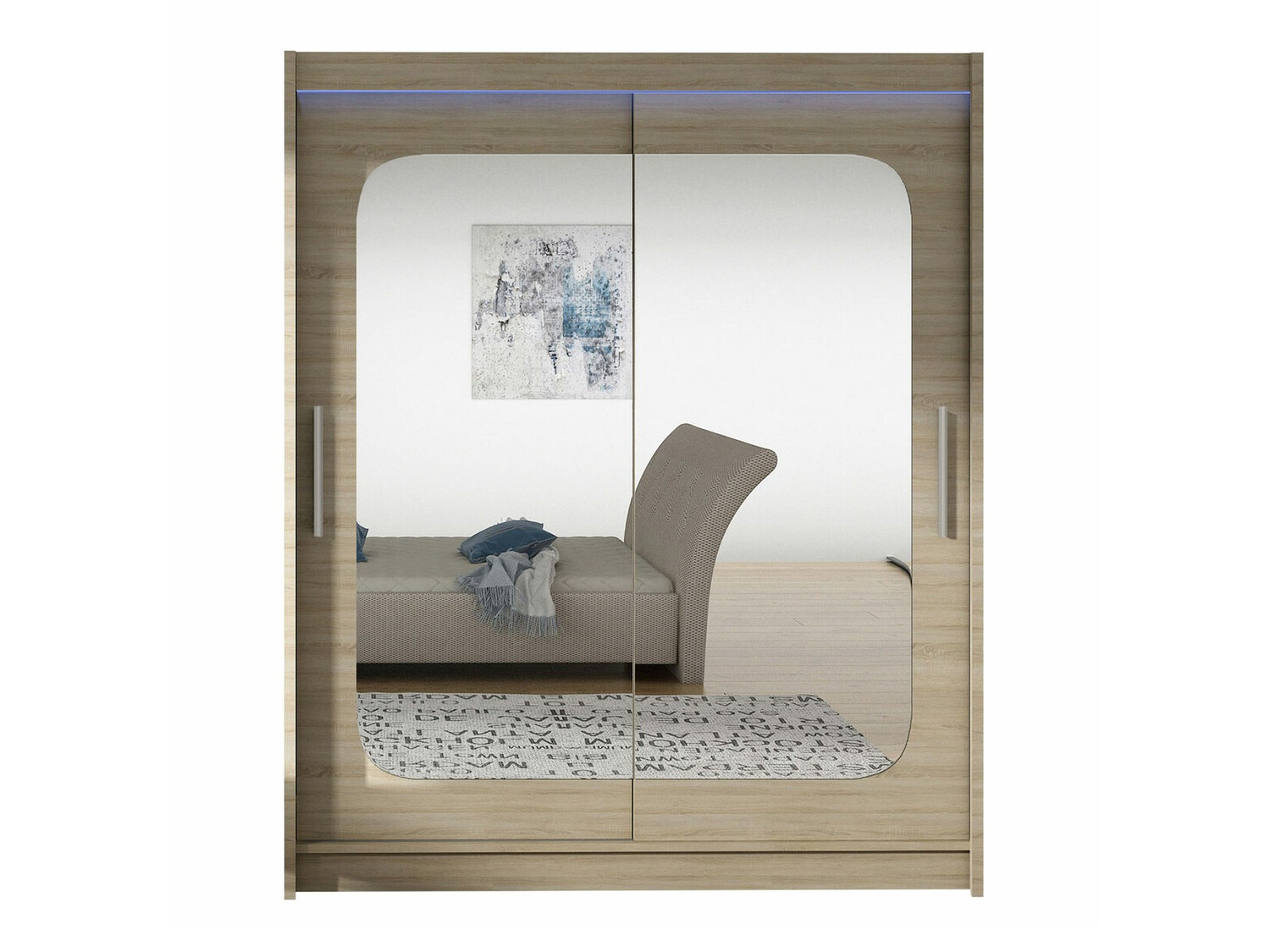 Vaatekaappi Closico Camera XII (Sonoma-tammi)