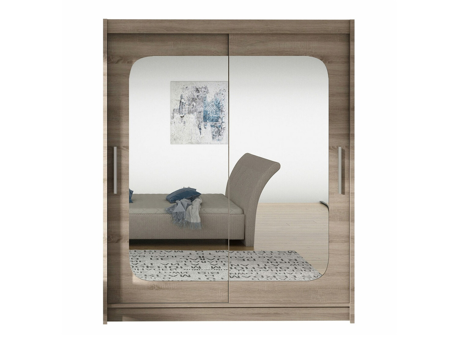 Vaatekaappi Closico Camera XII (Tryffeli tammi)