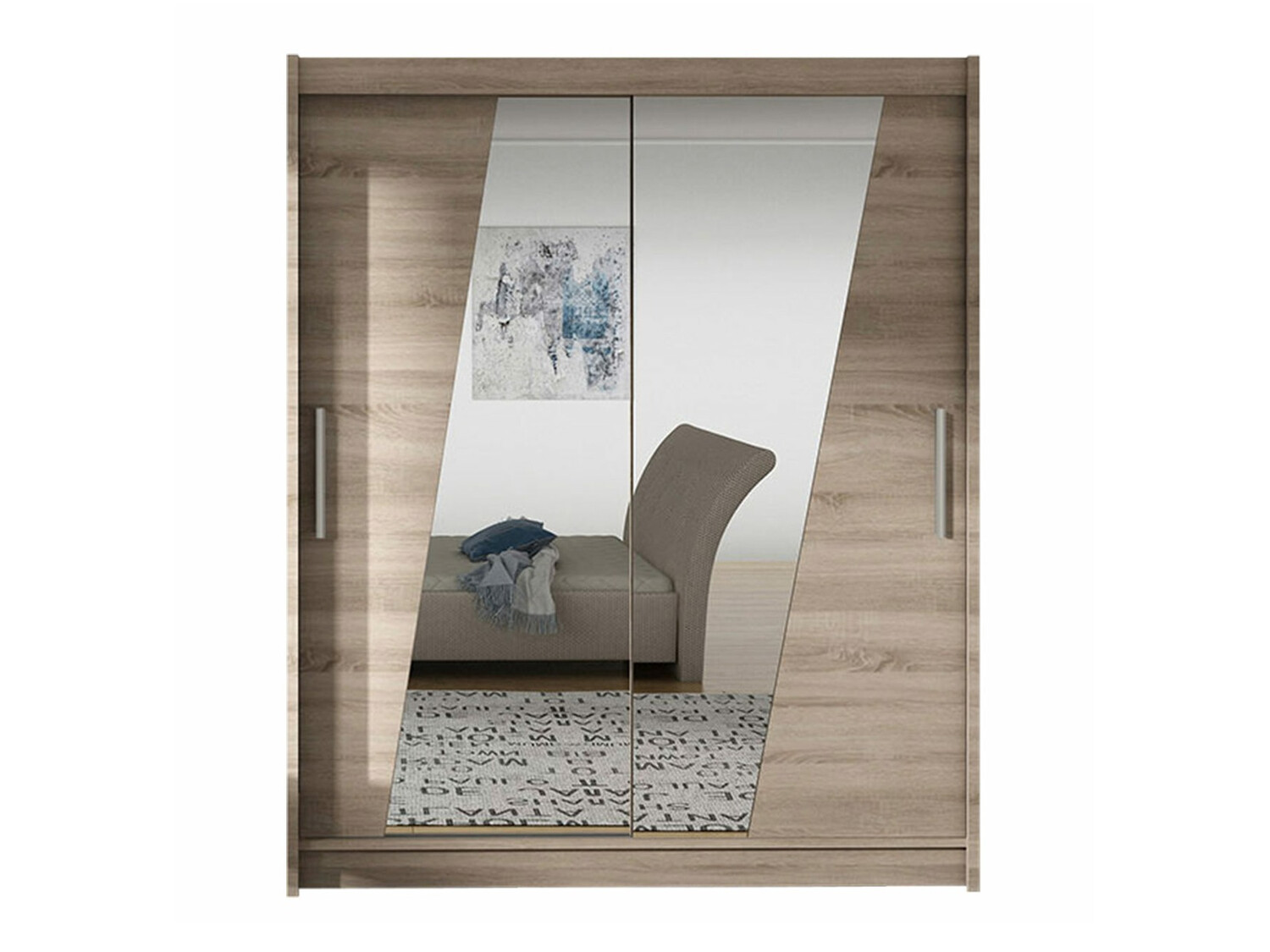 Vaatekaappi Closico Camera XIV (Tryffeli tammi)