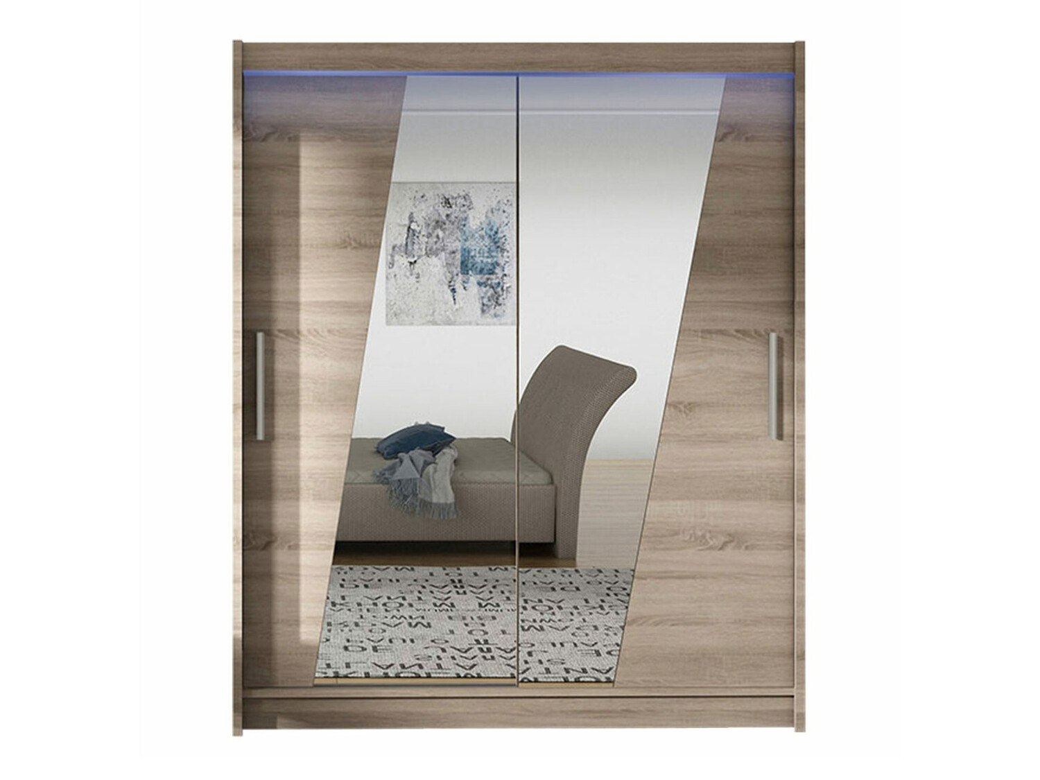 Vaatekaappi Closico Camera XIV (Tryffeli tammi)