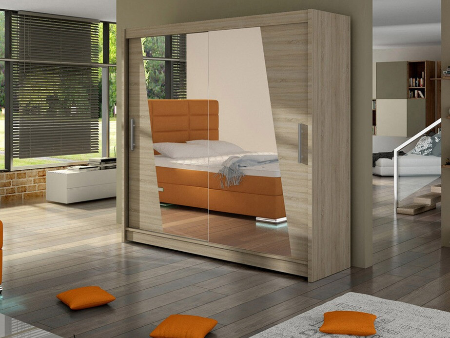 Vaatekaappi Closico Pallor XIV (Sonoma-tammi)