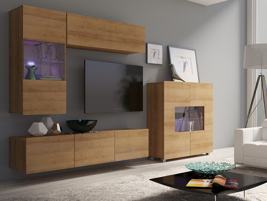 Olohuonesetti Tivdalu 107 (Kultainen tammi)