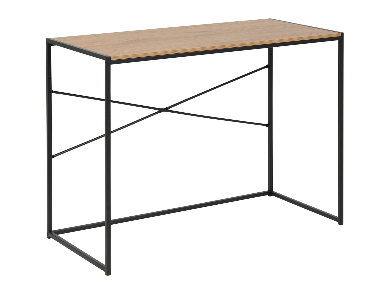 Työpöytä Norsica Sevferi 109 (Villi tammi + Musta)