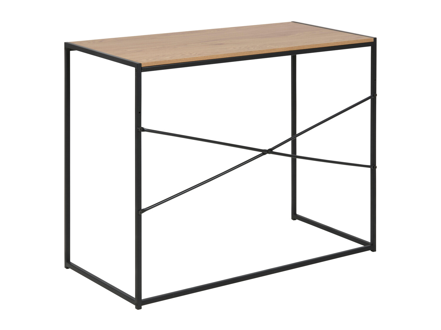 Työpöytä Norsica Sevferi 109 (Villi tammi + Musta)