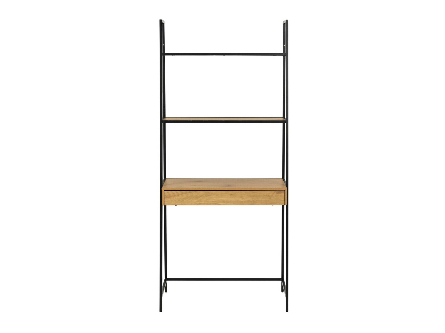 Työpöytä Norsica Sevferi 163 (Villi tammi + Musta)