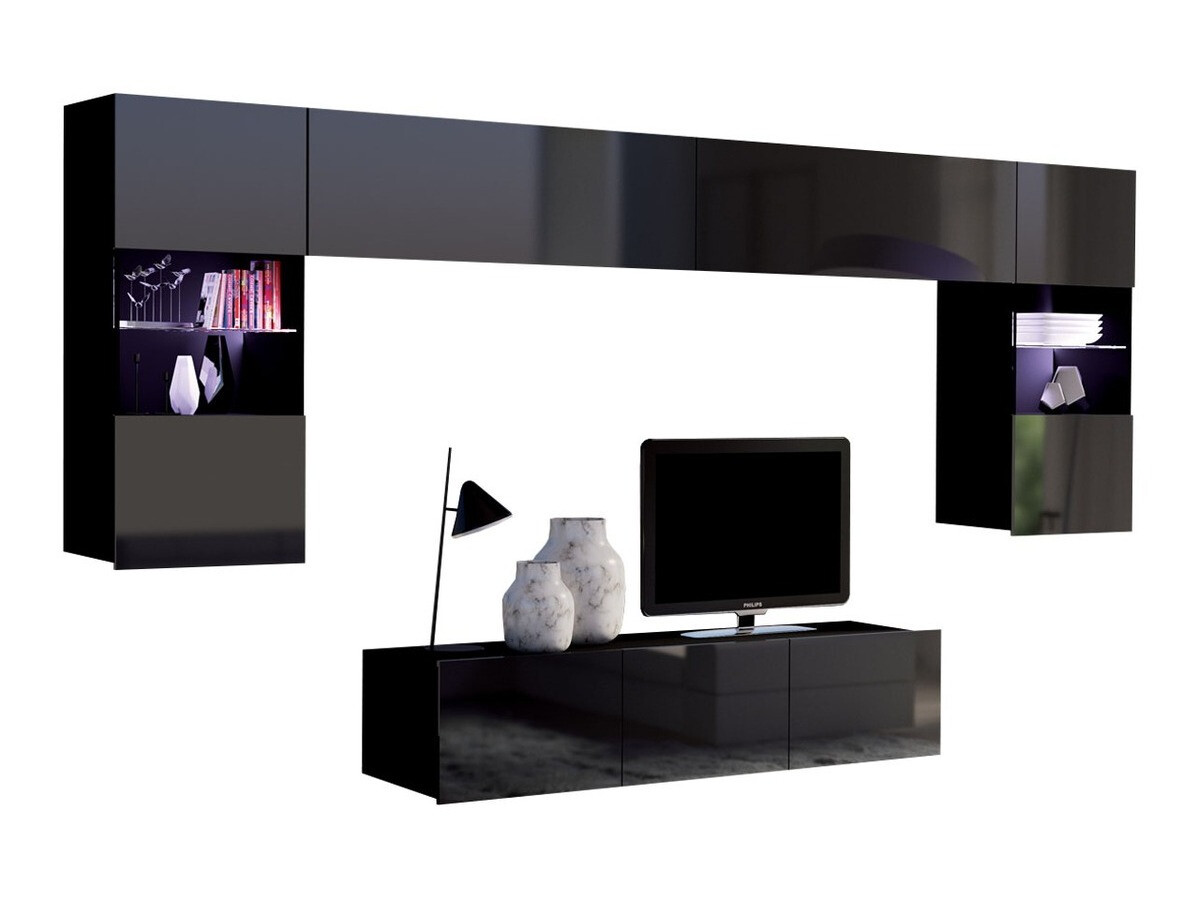 Olohuonesetti Tivdalu 106 (Musta)