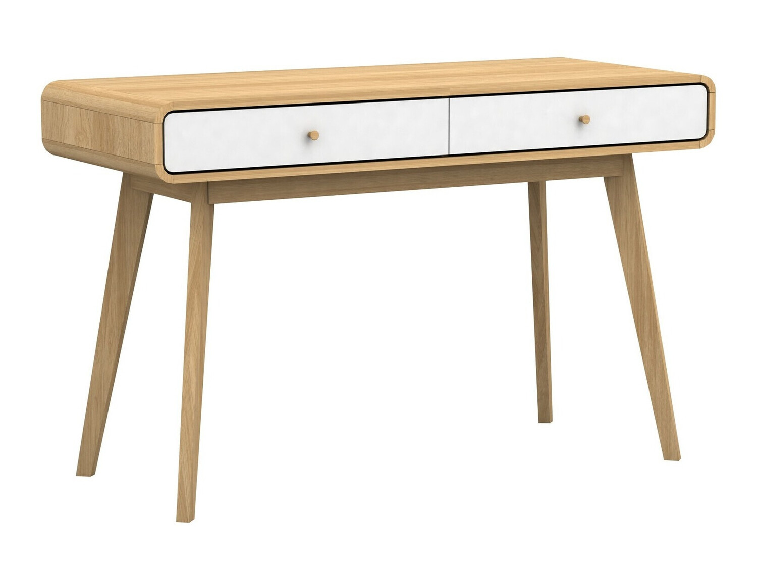 Työpöytä Elbtena 108 (Tammi + Valkoinen)