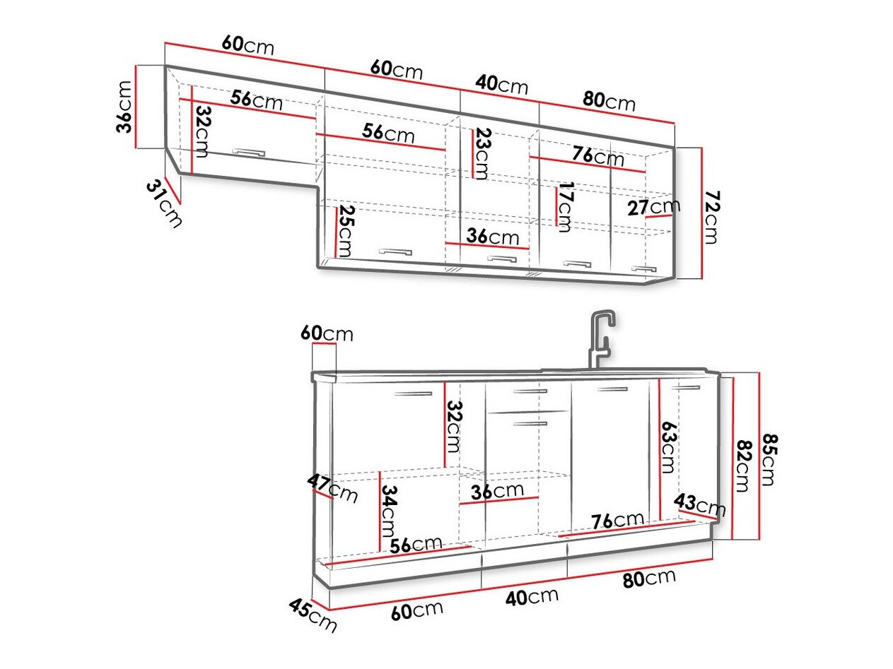 Keittiöryhmä Trenton 173
