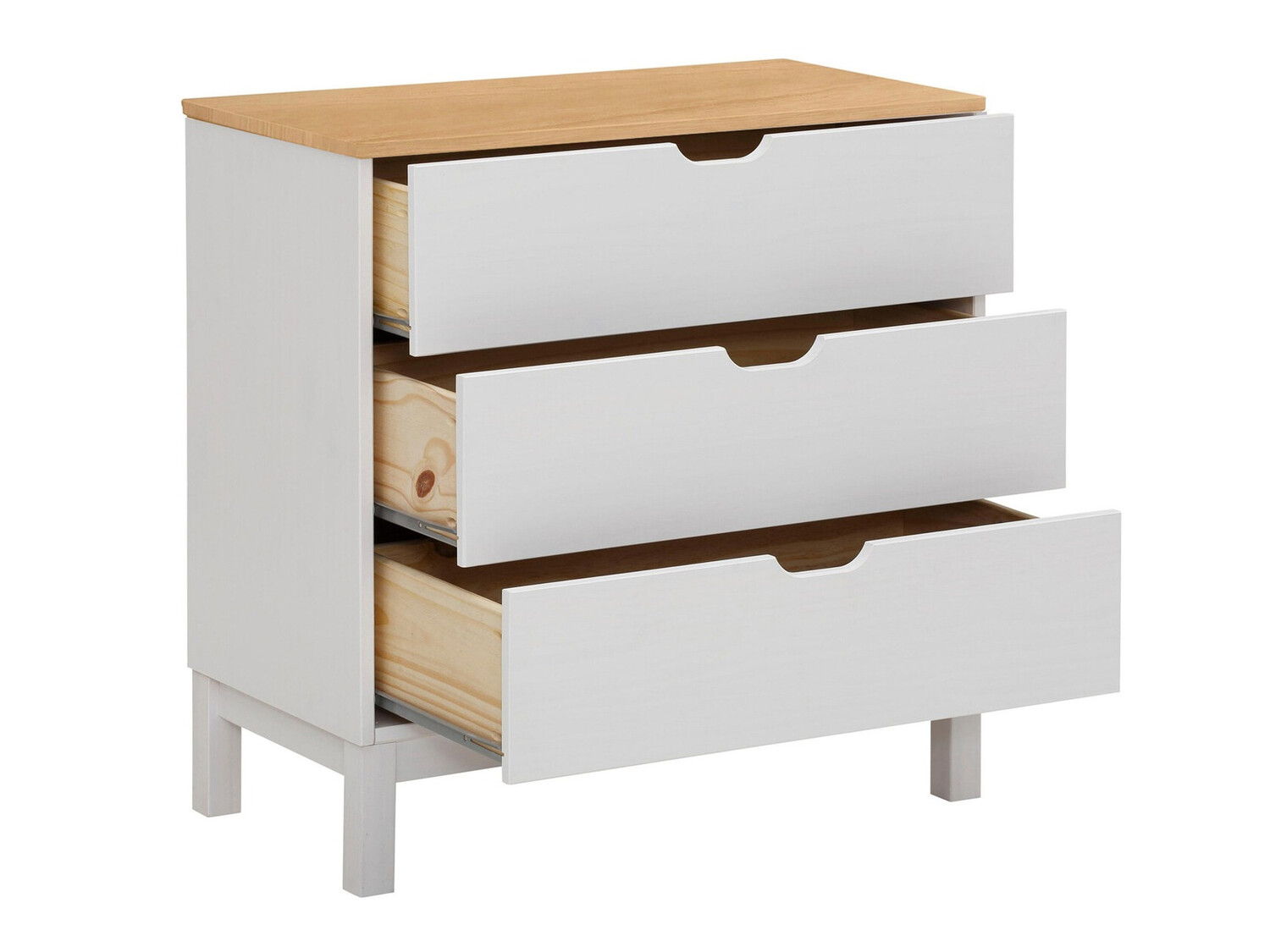 Lipasto Denton 544 (Valkoinen + Ruskea)