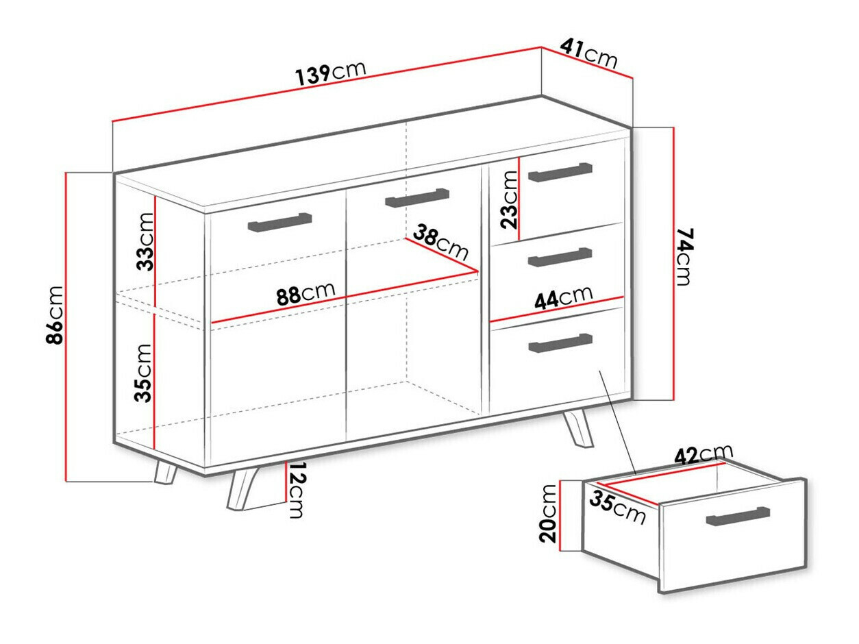 Lipasto Delbalo 103 (Vihreä + Kultainen)