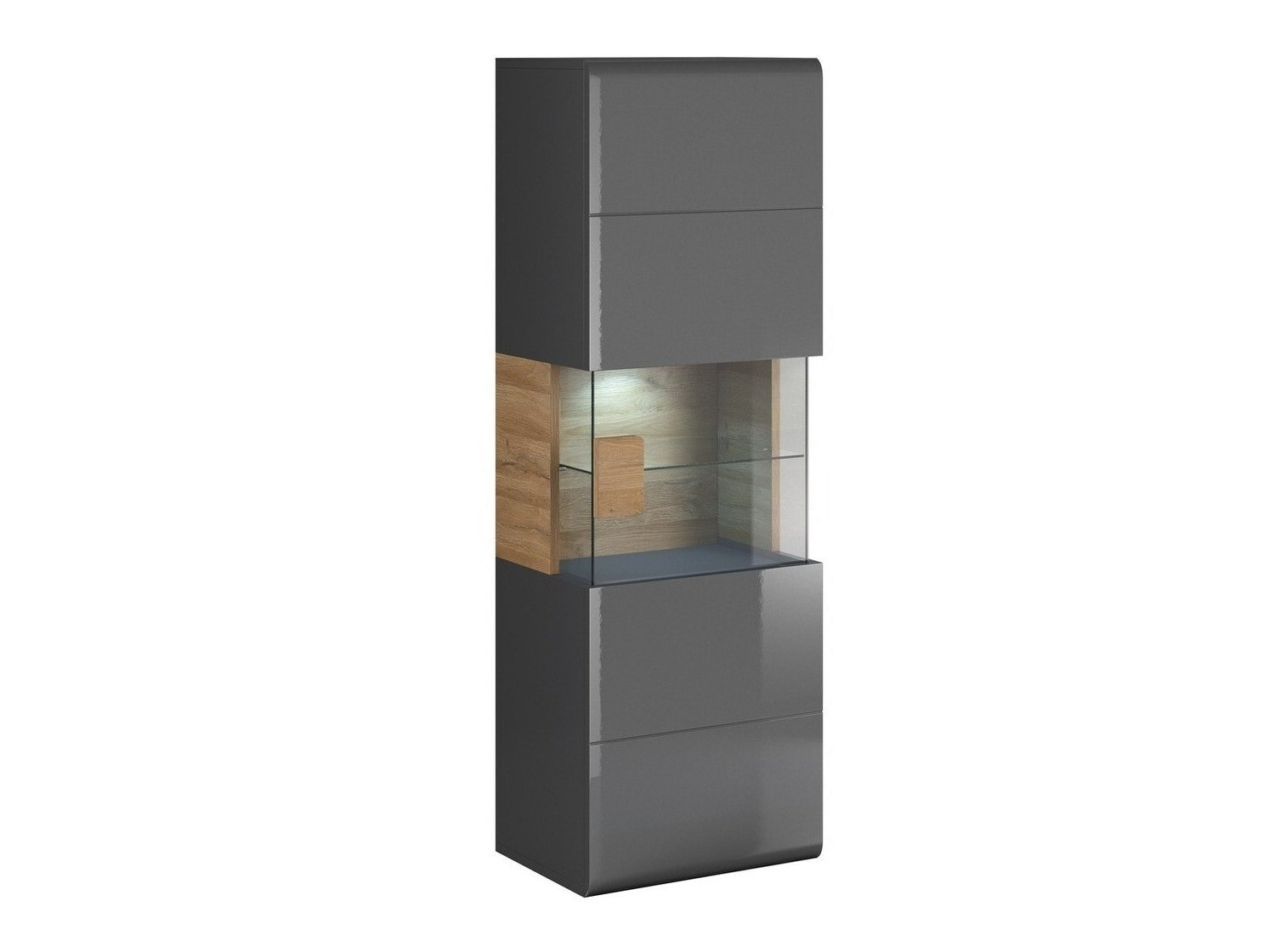 Seinähylly Torsone 109 (Antrasiitti + Gloss antrasiitti + Grandson-tammi)