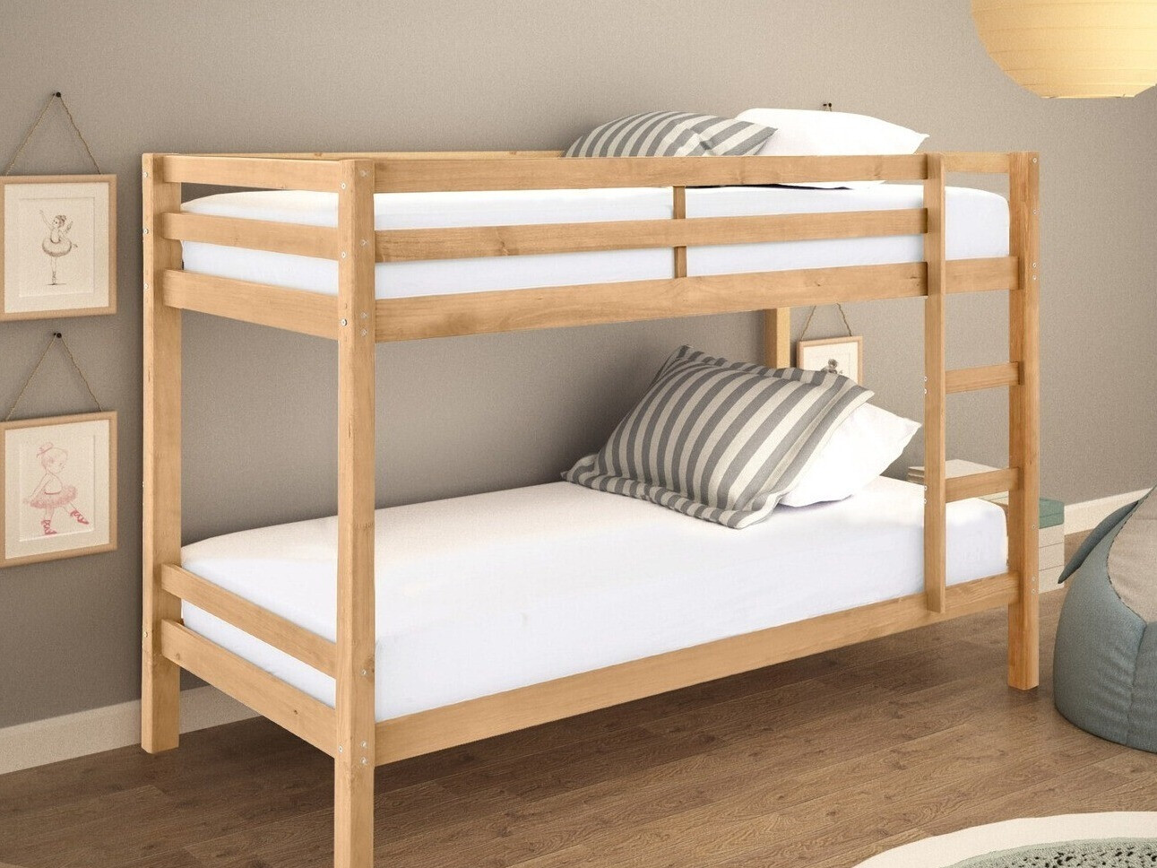 Kerrossänky Ruvfiva 100 (Vaaleanruskea)